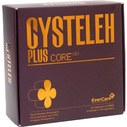 Evercare Cysteleh Plus Core 20x10ml + 20 Κάψουλες
