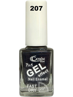Catrin Beaute Gel Effect 207 Gloss Βερνίκι Νυχιών Quick Dry 13ml
