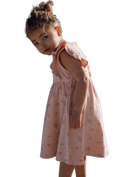Little Dutch Παιδικό Φόρεμα Πετσετέ Dreamy Pink Ροζ LD-CL260304-4