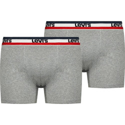 Levi's Ανδρικά Μποξεράκια Σετ 2Pack Γκρι 701238002-009