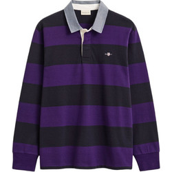 Gant Ανδρική Μπλούζα Polo Μακρυμάνικη Μωβ 3G2004083-544