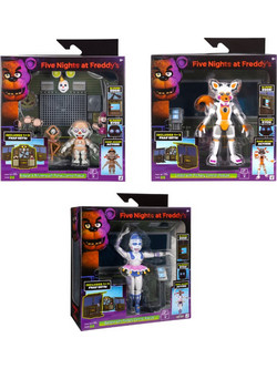 Jazwares Five Nights at Freddy's - Core Figure Σετ Φιγούρες Δράσης για 4+ Ετών 13cm