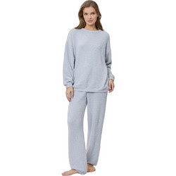 Aruelle Dianne Σετ Γυναικείες Πιτζάμες Χειμωνιάτικες Fleece Γαλάζιες 39.02.23.090
