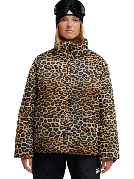 DC Aura Leopard Γυναικείο Μπουφάν για Ski & Snowboard