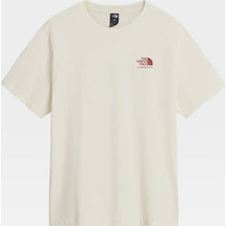 The North Face Og Store Rlx Ss Tee Γυναικείο Αθλητικό T-Shirt Εκρού NF0A8JAC-QLI