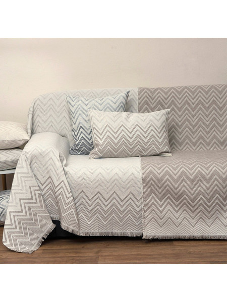 Anna Riska Ριχτάρι Τριθέσιου Καναπέ 180x280 Throws 1576 Linen