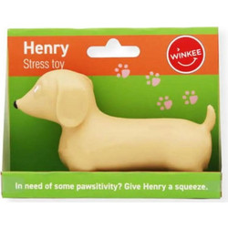 Winkee Sausage Dog Squishy Μπεζ