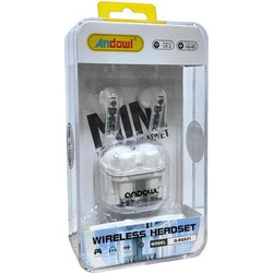 Andowl Q-BQS21 Ακουστικά Bluetooth Earbud White