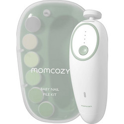 Momcozy Βρεφική Ηλεκτρική Λίμα Λευκή Πράσινο Mint με Θήκη NC013-GG94BA-A