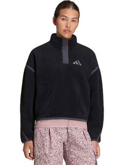 Adidas Terrex Γυναικείο Αθλητικό Φούτερ Μαύρο KS2334