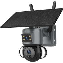 Sectec ST-538-6MAOV-4G-EU IP Κάμερα Ασφαλείας SIM 3MP 2K Αδιάβροχη Νυκτός με Ηλιακό Πάνελ Μπαταρίας & Αμφίδρομη Επικοινωνία