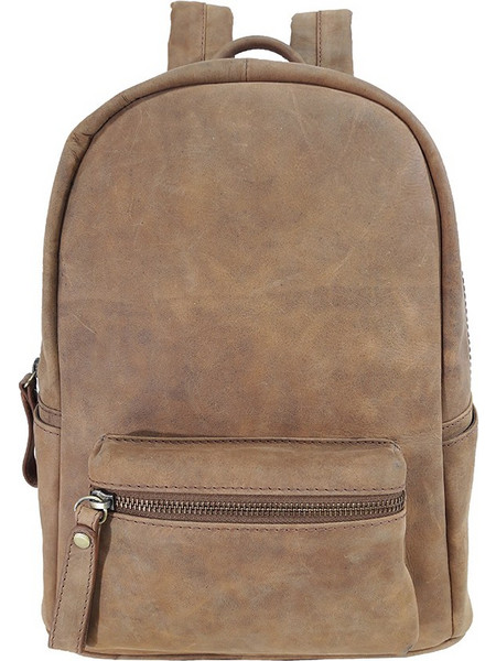DOMLEATHERS DOMLEATHERS CASUAL ΔΕΡΜΑΤΙΝΟ ΣΑΚΙΔΙΟ ΠΛΑΤΗΣ backpack DL1141 TAMΠΑ