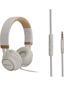 Element HD-670 Ενσύρματα Ακουστικά Over Ear Μπεζ