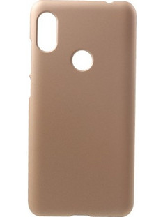 Σκλήρη Θήκη από Καουτσούκ για Xiaomi Redmi Note 6 - Χρυσαφί