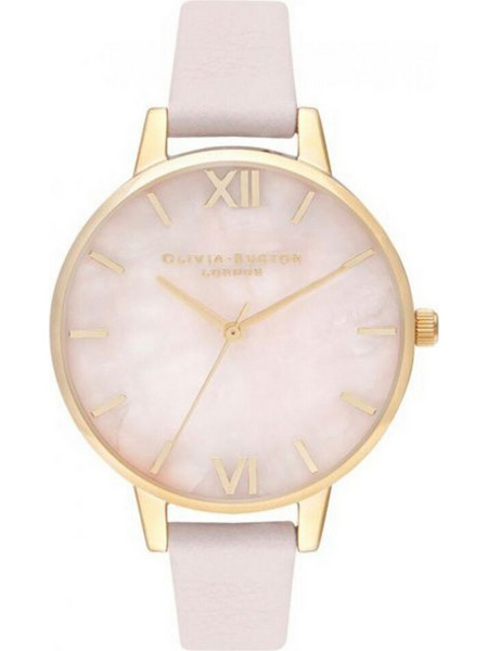Olivia Burton Semi Precious Γυναικείο Ρολόι με Ροζ Δερμάτινο Λουράκι OB16SP20