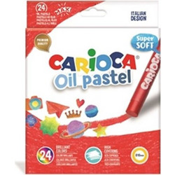 ΠΑΣΤΕΛ CARIOCA OIL PASTEL/24 SUPER SOFT 43278