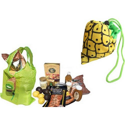 Επαναχρησιμοποιούμενη οικολογική τσάντα για ψώνια πουγκί - Σχήμα Φράουλα