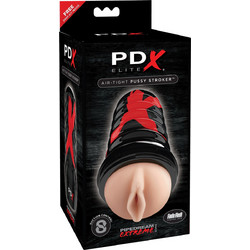 Pipedream PDX Elite Air-Tight Stroker Pocket Pussy & Mouth Αυνανιστήρι με Αναρρόφηση Flesh