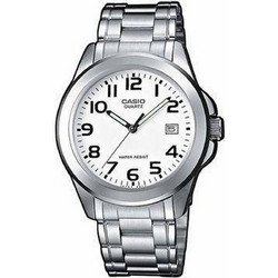 Casio Neobrite Ανδρικό Ρολόι με Ασημί Μεταλλικό Μπρασελέ MTP-1259PD-7BEF