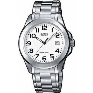 Casio Neobrite Ανδρικό Ρολόι με Ασημί Μεταλλικό Μπρασελέ MTP-1259PD-7BEF
