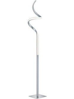 RL Course Φωτιστικό Δαπέδου LED 11W Με Dimmer Αφής Σε Νίκελ Ματ Και Λευκό Χρώμα