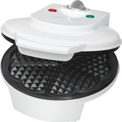 Clatronic WA 3491 White Βαφλιέρα Στρογγυλή 1200W