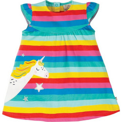 Frugi Παιδικό Φόρεμα Πολύχρωμο DRS008FUN