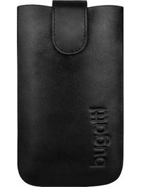 BUGGATI SLIMCASE ΘΗΚΗ ΠΟΥΓΚΙ LEATHER NEW LOOP BLACK XL