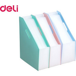 DELI ΑΡΧΕΙΟΘΗΚΗ ΠΛΑΣΤΙΚΗ Α4 13 ΘΕΣΕΩΝ MACARON EB41102 ΑΣΣΟΡΤΙ