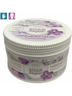 Clean Way Tango Almond Oil & Aloe Hand & Body Ενυδατική Κρέμα Σώματος 250ml