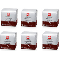 Illy Κάψουλες Espresso Guatemala Συμβατές με Μηχανή Illy iperEspresso 108τμχ