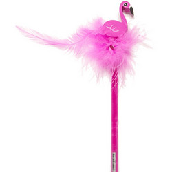 Μολύβι με γόμα Flamingo Μωβ