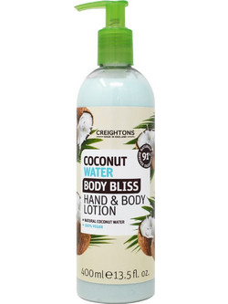 Creightons Coconut Water Body Bliss Hand & Body Ενυδατική Lotion Σώματος 400ml