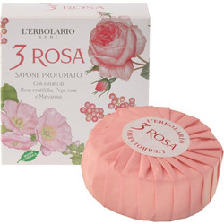 L'Erbolario 3 Rosa Σαπούνι 100gr