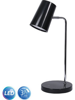 ΦΟS_ME πορτατίφ γραφείου LED 6W μαύρο 17-00112-2