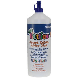 Diakakis Imports The Littlies Κόλλα Υγρή Χειροτεχνίας Λευκή 1000ml (0646545)