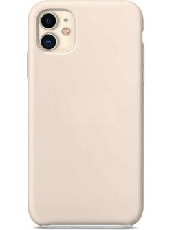 IPHONE 11 SILKY SOFT TOUCH RUBBER CASE BEIGE 100.305