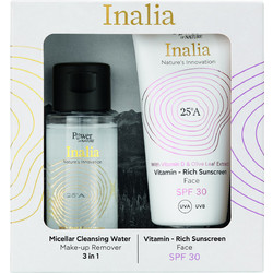 Power Health Inalia Vitamin Rich Sunscreen SPF30 50ml + Micellar Cleansing Water 50ml