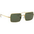 Ray-Ban RB1969 9196/31 Γυναικεία Γυαλιά Ηλίου Τετράγωνα Μεταλλικά Χρυσά με Μαύρο Polarized Φακό