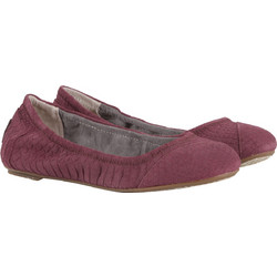 Μπαλαρίνα TOMS Suede Snake 10003549-WINE Γυναικείο