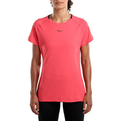 Saucony Γυναικείο Αθλητικό T-Shirt Κοραλί SAW800249/HB