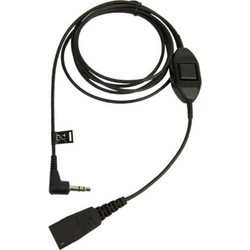 Jabra quick disconnect QD to 3.5 mm jack cord for Alcatel (8735-019)