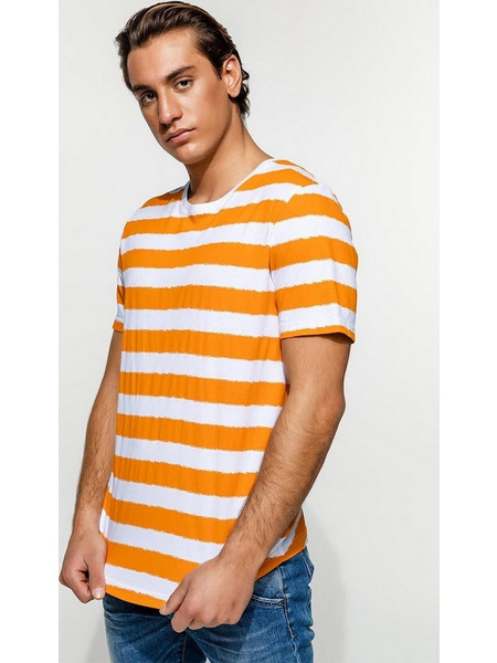 ΑΝΔΡΙΚΗ MΠΛΟΥΖΑ EDWARD KΟΝΤΟΜΑΝΙΚΗ ANGIO MP-N-TOP-S20-022 ORANGE