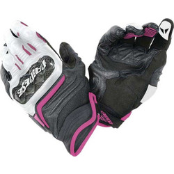 Dainese Carbon D1 Short Black/White/Pink