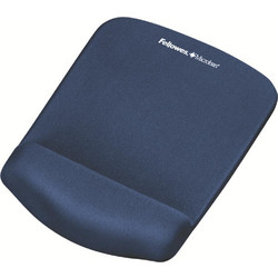 Fellowes Plush Touch Wrist Rest Blue Small