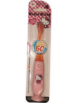 Εκπαιδευτική παιδική οδοντόβουρτσα HELLO KITTY για Παιδιά που Αναβοσβήνει για 60 δευτερόλεπτα, 1 Τεμάχιο