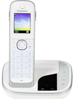 Panasonic KX-TGJ320 Ασύρματο Τηλέφωνο με Ανοιχτή Ακρόαση Λευκό