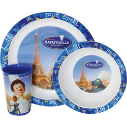 Ango Παιδικό Σετ Φαγητού Ratatouille 3τμχ