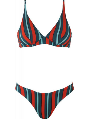 Gsecret Bikini Set Τριγωνάκι με Ενίσχυση Brazil Κόκκινο Κυπαρισσί L2108-13067