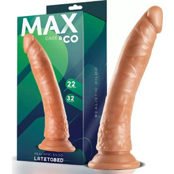 LateToBed Max & Co Cage Ρεαλιστικό Dildo με Βεντούζα 22cm Flesh